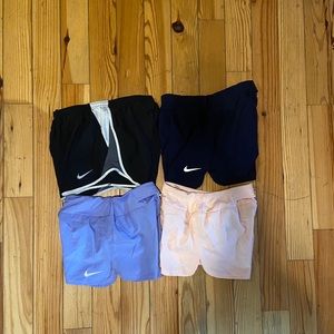 Nike shorts (sold separately)